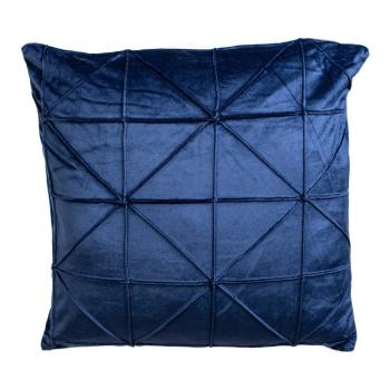 Ciemnoniebieska poduszka dekoracyjna JAHU collections Amy, 45x45 cm