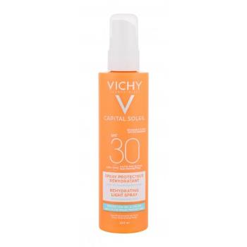 Vichy Capital Soleil Rehydrating Light Spray SPF30 200 ml preparat do opalania ciała dla kobiet