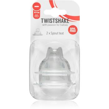 Twistshake Spout Teat smoczek do butelki 4m+ 2 szt.