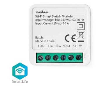 WIFIWMS10WT - Inteligentny włącznik SmartLife Wi-Fi 230V