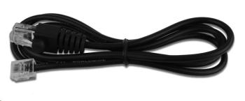 Kabel Virtuos 10P10C-6P6C-24V1 do szuflad kasowych, czarny, 1, 1m