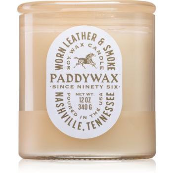 Paddywax Vista Worn Leather & Smoke świeczka zapachowa 340 g