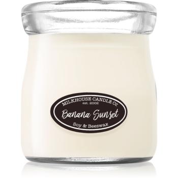 Milkhouse Candle Co. Creamery Banana Sunset świeczka zapachowa Cream Jar 142 g