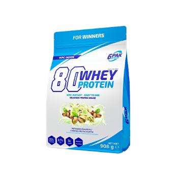 6PAK 80 Whey Protein - 908gSuplementy białkowe > Koncentraty WPC