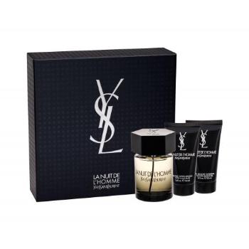 Yves Saint Laurent La Nuit De L´Homme zestaw Edt 100ml + 50ml Balsam po goleniu + 50ml Żel pod prysznic dla mężczyzn