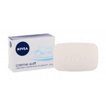 Nivea Creme Care Soft 100 g mydło w kostce dla kobiet Uszkodzone pudełko