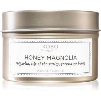 KOBO Natural Math Honey Magnolia świeczka zapachowa w puszcze 113 g