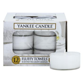 Yankee Candle Fluffy Towels świeczka typu tealight 12 x 9.8 g
