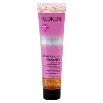Redken Diamond Oil Glow Dry Gloss Scrub 150 ml maska do włosów dla kobiet