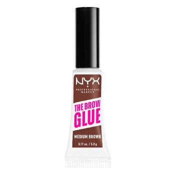 NYX Professional Makeup The Brow Glue Instant Brow Styler 5 g żel i pomada do brwi dla kobiet 03 Medium Brown