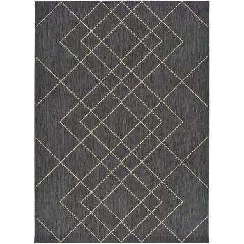 Szary dywan zewnętrzny Universal Hibis, 135x190 cm