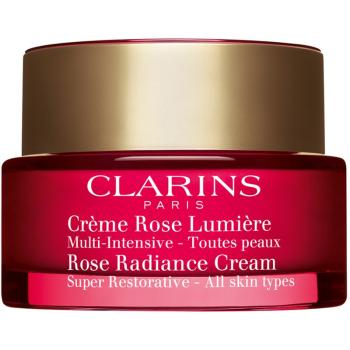 Clarins Rose Radiance Cream Super Restorative odnawiający krem na dzień przeciw zmarszczkom 50 ml