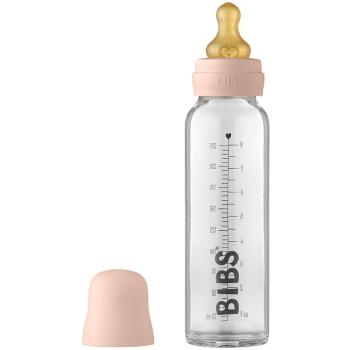 BIBS Baby Glass Bottle 225 ml butelka dla noworodka i niemowlęcia Blush 225 ml