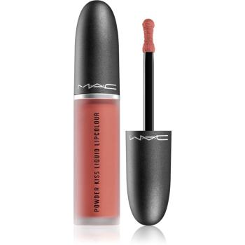 MAC Cosmetics Powder Kiss Liquid Lipcolour matowa szminka odcień Mull it Over 5 ml
