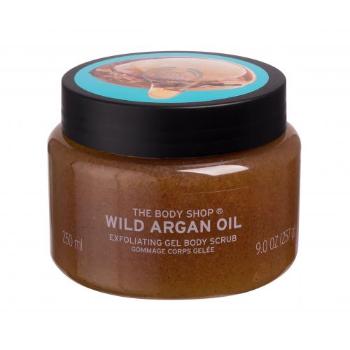The Body Shop Wild Argan Oil Exfoliating Gel Body Scrub 250 ml peeling do ciała dla kobiet