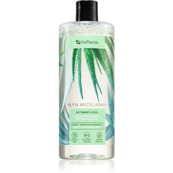 Vis Plantis Herbal Vital Care Aloe Juice & Panthenol woda micelarna 3 w 1 z sokiem z aloesu i z pantenolem 500 ml