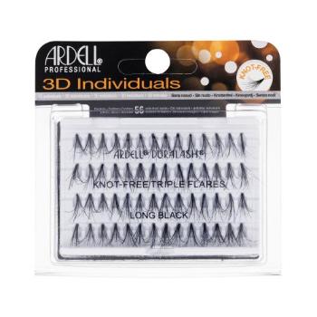 Ardell 3D Individuals Duralash Knot-Free 56 szt sztuczne rzęsy dla kobiet Long Black