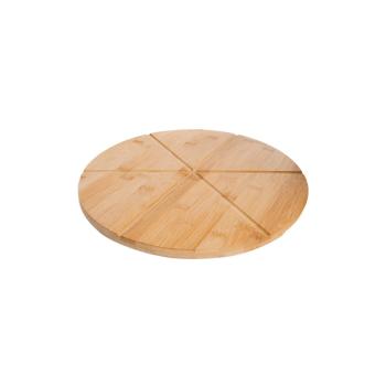 Bambusowa taca na pizzę Bambum Slice, ⌀ 35 cm