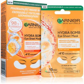 Garnier Skin Naturals Moisture+ Fresh Look pobudzająca maseczka pod oczy 5 Ks (wygodne opakowanie)
