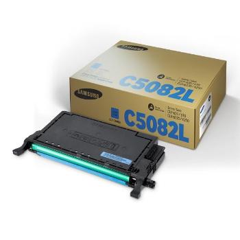 HP originální toner SU055A, CLT-C5082L, cyan, 4000str., C5082L, high capacity, Samsung CLP-620, CLP-670, CLX-6220, CLX-6250, O