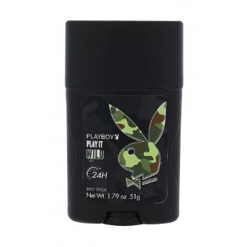 Playboy Play It Wild 51 g dezodorant dla mężczyzn