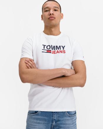 Tommy Jeans Stretch Koszulka Biały