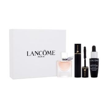 Lancôme La Vie Est Belle zestaw Edp 4 ml + Tusz do rzęs 2 ml 01 Noir Hypnotic + Serum do twarzy Advanced Genifique Youth Activating Concentrate 10 ml