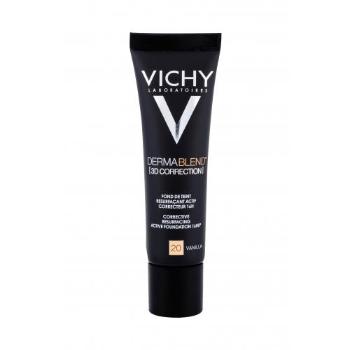Vichy Dermablend™ 3D Antiwrinkle & Firming Day Cream SPF25 30 ml podkład dla kobiet 20 Vanilla
