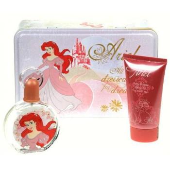 Disney Ariel zestaw Edt 50ml + 75ml Żel pod prysznic dla dzieci Uszkodzone pudełko