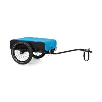 KLARFIT Companion, rowerowa przyczepka transportowa / wózek ręczny, 40 kg/50 l, czarna
