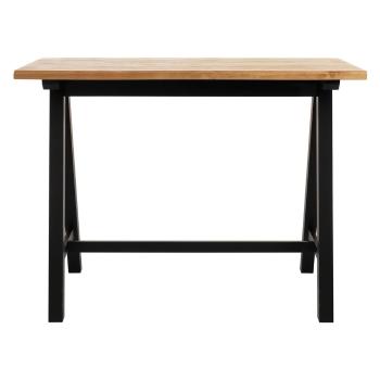 Stół barowy z drewna białego dębu Unique Furniture Oliveto, 71x140 cm