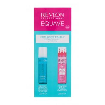 Revlon Professional Equave Exclusive Family Detangling Edition zestaw Odżywka w sprayu 200 ml + odżywka w sprayu 200 ml dla kobiet Uszkodzone pudełko