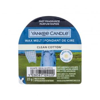 Yankee Candle Clean Cotton 22 g zapachowy wosk unisex