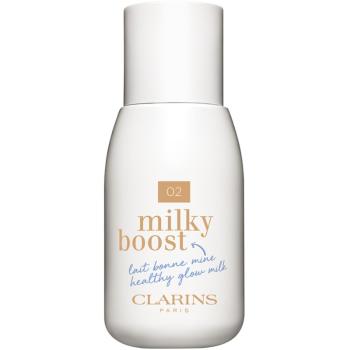 Clarins Milky Boost mleczko tonujące do ujednolicenia kolorytu skóry odcień 02 Milky Nude 50 ml