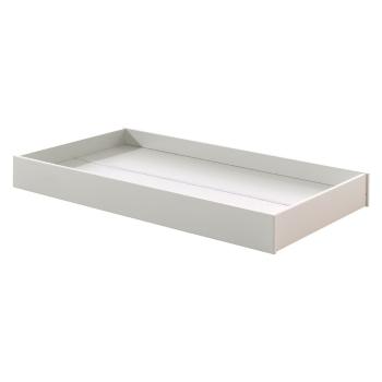 Biała szuflada pod łóżko dziecięce Vipack Junior, 70 x 140 cm