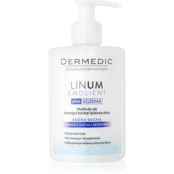 Dermedic Linum Emolient Mydło do rąk chroniące barierę lipidową skóry 300 ml