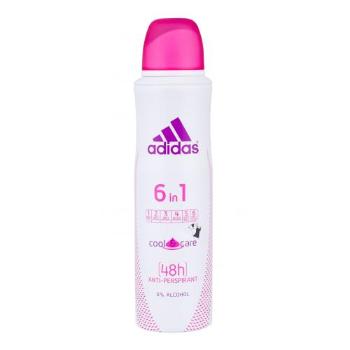Adidas 6in1 Cool & Care 48h 150 ml antyperspirant dla kobiet uszkodzony flakon