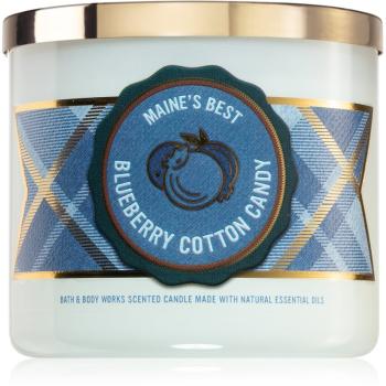 Bath & Body Works Blueberry Cotton Candy świeczka zapachowa I. 411 g