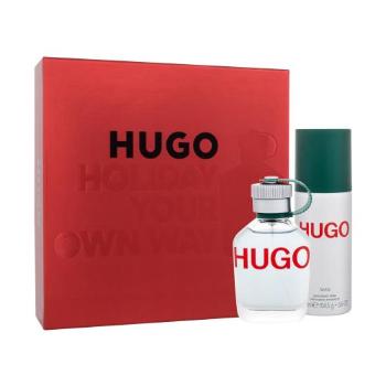 HUGO BOSS Hugo Man SET1 zestaw EDT 75 ml + dezodorant 150 ml dla mężczyzn
