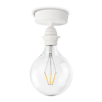 Biała lampa sufitowa Bulb Attack Uno Plus