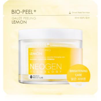 Neogen Dermalogy Bio-Peel+ Gauze Peeling Lemon złuszczające chusteczki do twarzy dla efektu rozjaśnienia i wygładzenia skóry 8 szt.