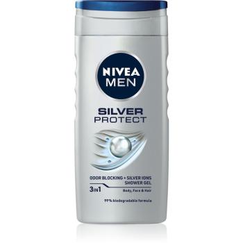 Nivea Men Silver Protect żel pod prysznic dla mężczyzn 250 ml