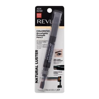 Revlon Colorstay Browlights Pomade Pencil 1,1 g kredka do brwi dla kobiet 404 Soft Black