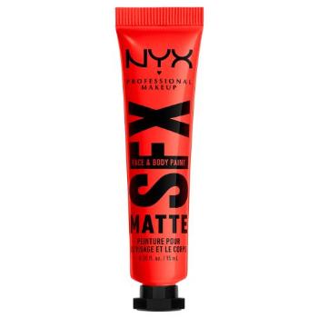 NYX Professional Makeup SFX Face And Body Paint Matte 15 ml podkład dla kobiet 02 Fired Up