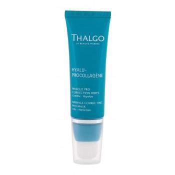 Thalgo Hyalu-Procollagéne Wrinkle Correcting Pro Mask 50 ml maseczka do twarzy dla kobiet Uszkodzone pudełko