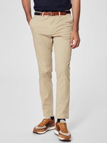 Selected Homme Yard Chino Spodnie Beżowy
