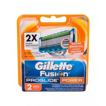 Gillette Fusion5 Proglide Power 2 szt wkład do maszynki dla mężczyzn Uszkodzone opakowanie