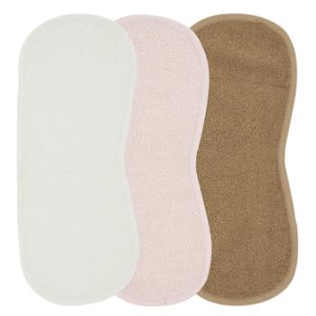 MEYCO Burp cloths XL 3-pack pink
