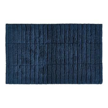 Niebieski dywanik łazienkowy 80x50 cm Tiles − Zone