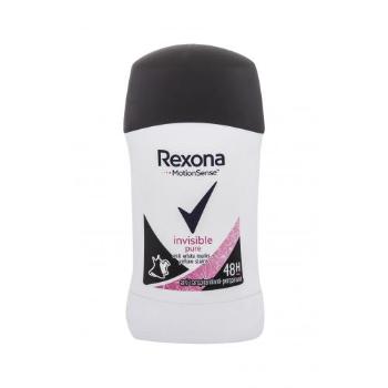 Rexona MotionSense Invisible Pure 48H 40 ml antyperspirant dla kobiet